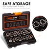 THINKWORK Bolt Extractor Kit, 13+1 Pieces Nut Extractor Socket Set,