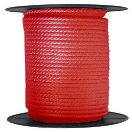 Mad Dog ANCHOR ROPE DOCK LINE 5/8" X 50' BRAIDED 100% NYLON RED MADE IN USA