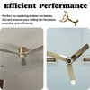 Replacement Ceiling Fan Blade Arms,Compatible with Most 42'' Ceiling Fans,Ceiling
