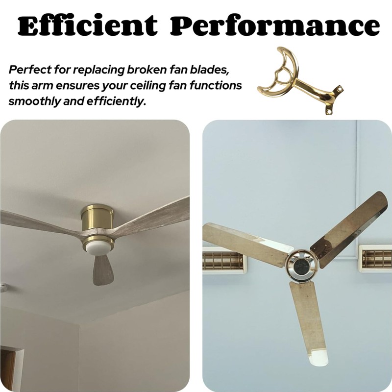 Replacement Ceiling Fan Blade Arms,Compatible with Most 42'' Ceiling Fans,Ceiling