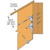 Simpson Strong-Tie LRU212Z - LRUZ Face-Mount Rafter Hanger - Adjustable