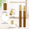 30 Pack Empty Mini Glass Spray Bottle Refillable Fine Mist