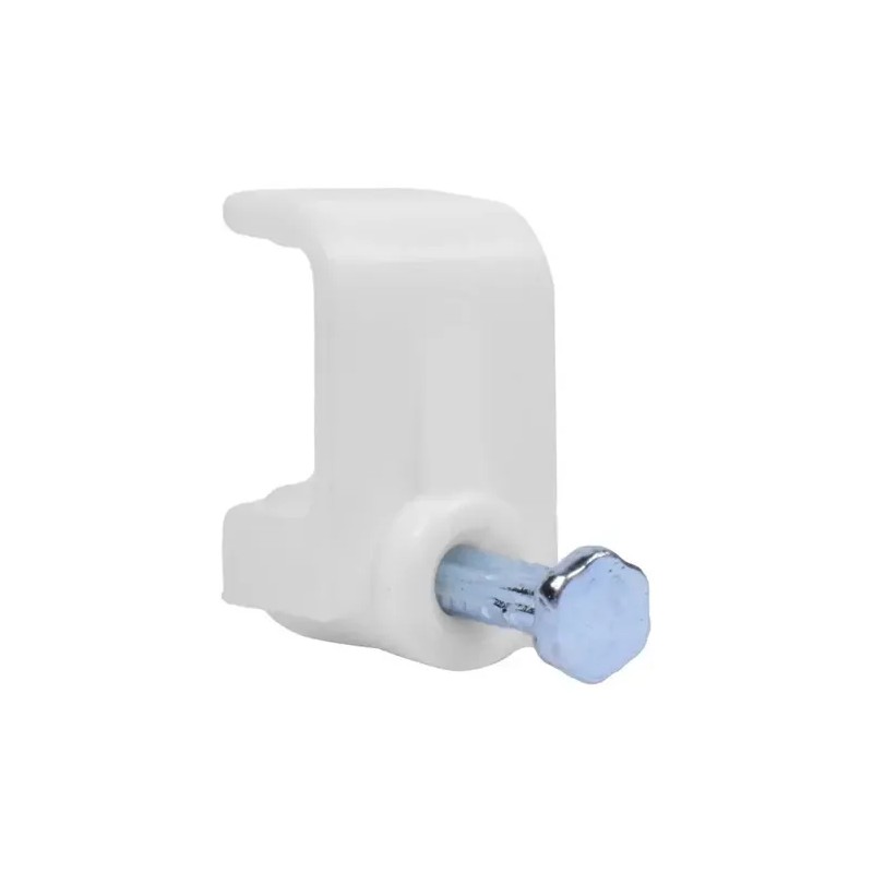 Grapa Para Cable Plano 716 De Pulgada Blanco 10 Piezas