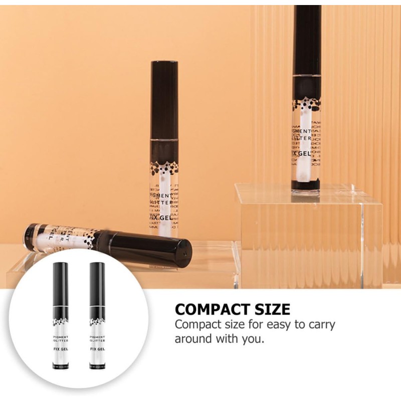 2 Piezas Gel de Base para Ojos Fijador de Maquillaje
