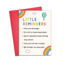 Back to School Supplies Stuff - Back to School Gifts for Girls Boys, First Day of School Card, Encouragement Cards, First Day of Kindergarten College Dorm Essentials for Girls Little Reminders Cards