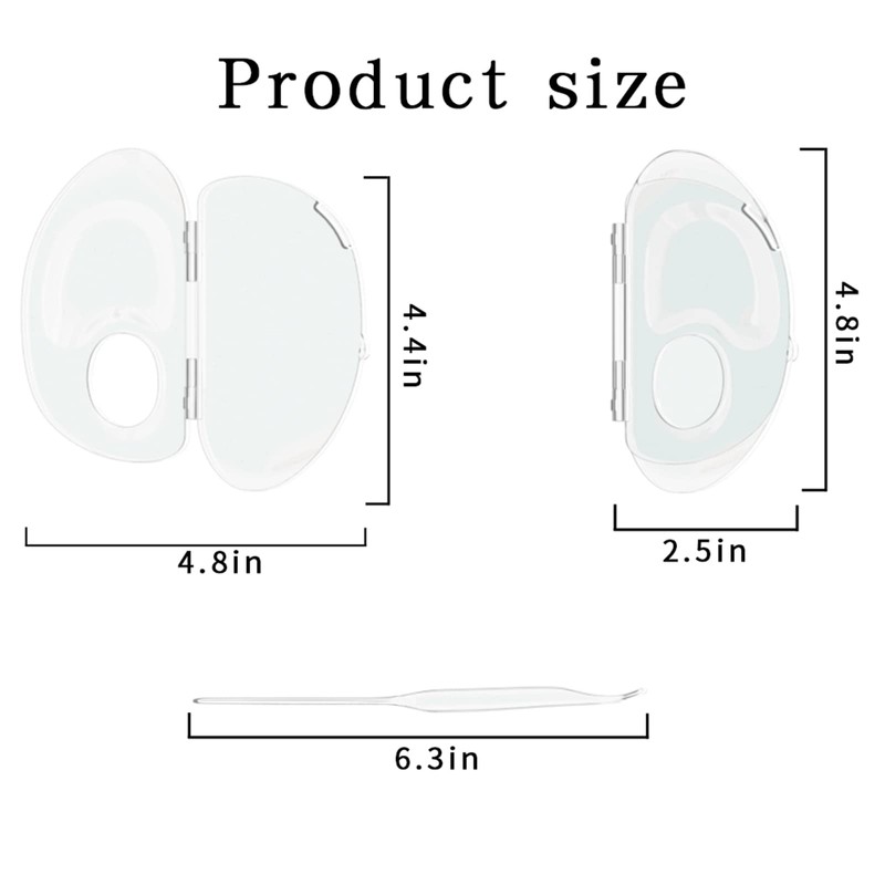 Makeup Mixing Palette Can Store Liquid Foundation, Hold Acrylic Palette,
