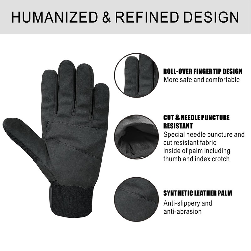 Intra-FIT Needle Puncture & Cut Resistant Gloves, Flexible and Breathable