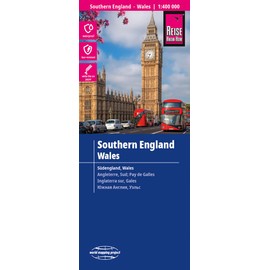 Reise Know-How Landkarte Südengland, Wales | Southern England, Wales (1:400.000): reiß- und wasserfest (world mapping project)