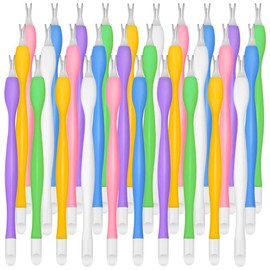 Kit de Herramientas para Cutículas | Removedores de Piel Muerta y Empujadores de Cutículas de Acero Inoxidable | Uñas Manicura y Pedicura Profesional Unisex (30 Al Azar)