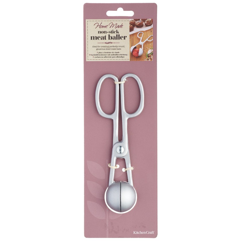 KitchenCraft ICMEATBALL Home Made Meatball Maker Tool with Non Stick