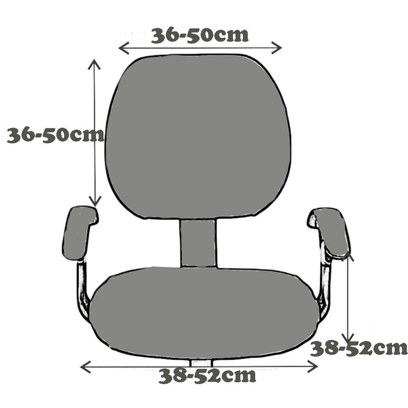Computer Office Chair Cover - Protective & Stretchable Universal Chair
