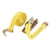 Porable Tensioning Belts Adjustable Cargo Straps Ratchet TieDown Luggage Bag