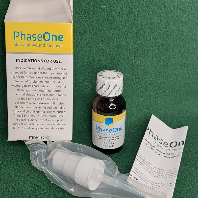 PhaseOne Wound Cleanser 40ml.