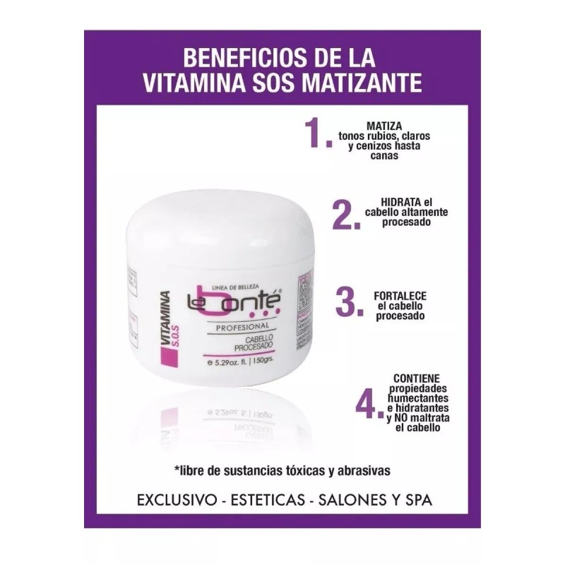 Labonté Vitamina Sos La Bonte 5 Unidades De 150gr