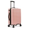 U.S. Traveler Boren Polycarbonate Hardside Rugged Travel Suitcase Luggage with