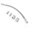 Cylinder Head Coolant Steam Port Crossover Hose Kit Replacement for