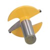 Horizontal Crown Router Bit，1/4 Inch Shank Crown Cap Molding Router