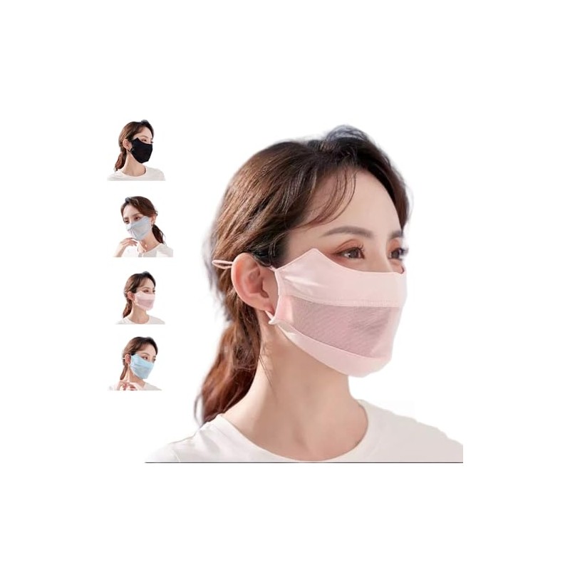 [LAAVVA] Sun Protection Face Cover, UPF50+ Breathable, Mesh Mask, Cool,