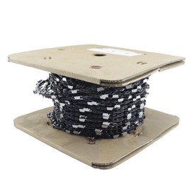 25FT Roll Full Chisel Saw Chain .325'' Pitch .050'' Gauge Compatible with Stihl Dolmar Echo McCulloch Homelite Jonsered Shindaiwa Makita Tanaka Efco WT 10PCS Matched Connecting links ＆ 6 Boxes