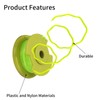 KJLEEN 4 Pcs AC80RL3 Strimmer Spool Strimmer Trimmer Spool Replacement