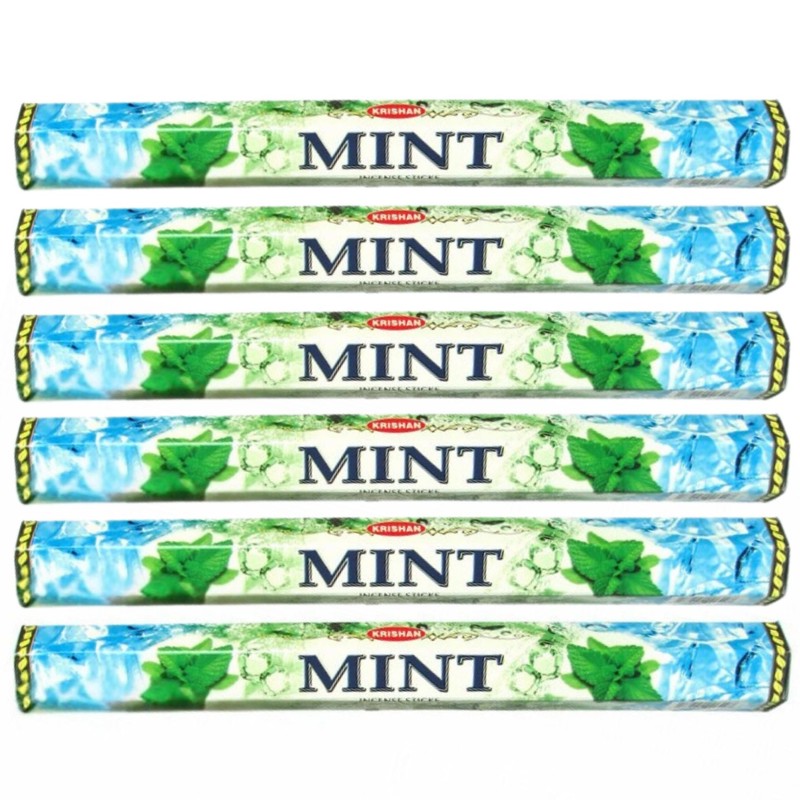 Fenny's Creations Mint Incense Sticks incense sticks Indian Hand Rolled