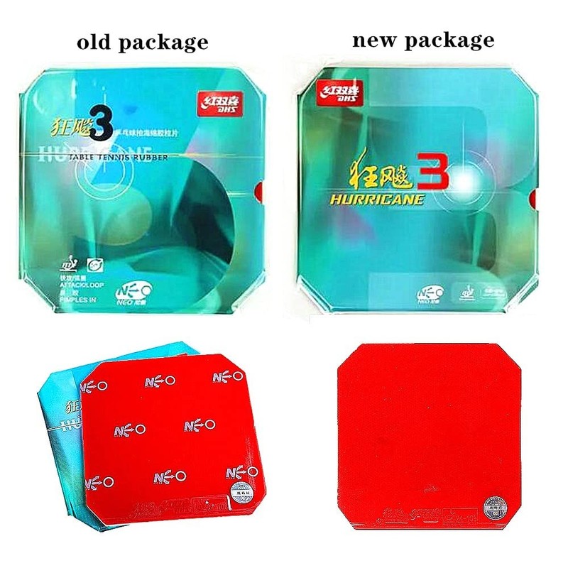 DHS NEO Hurricane 3 Table Tennis Rubber Sheet Ping Pong