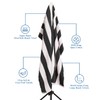 DAN RIVER Premium Stripe Cabana Bath Towels Pack of 4