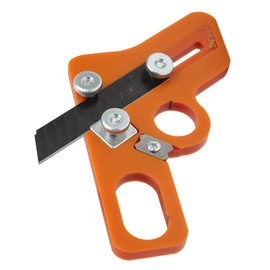 Cuchilla de Corte de Bandas de Borde, Bordeadora de Desbarbado Manual Portátil para Carpintería Incisiva de Armario (#2)