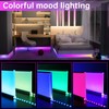 Muzata 4FT/1.2M Spotless Aluminum LED Baseboard Lighting Frosted LED Strip