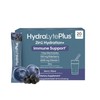 Hydralyte Electrolytes Plus Immunity, Elderberry - Low Sugar Rapid Rehydration