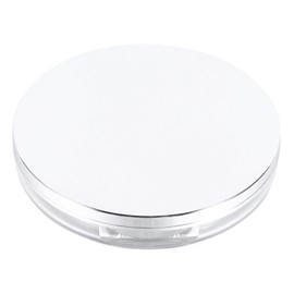 FRCOLOR Makeup Powder Puff 2pcs Plastic Empty Makeup Loose Powder Container 5g Foundation Box with 2pcs Powder Puff Cushion Puff