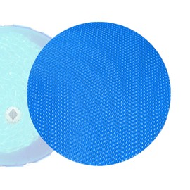 Solar Cover for Pool,Cuttable Swimming Pool Cover | Heavy Duty Shield for Outdoor Ground Summer Winter Swimming Protection