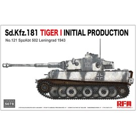 Rye Field Model RM5078 5078 Tiger I Initial Production Leningrad Tiger Scale 1:35 Model Making RFM5078