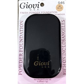 Giovi Finish Powder Foundation 046 Beige-Brand New-SHIPS N 24 HOURS