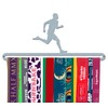The Medal Hanger Shop | Male Runner | Brushed Stainless