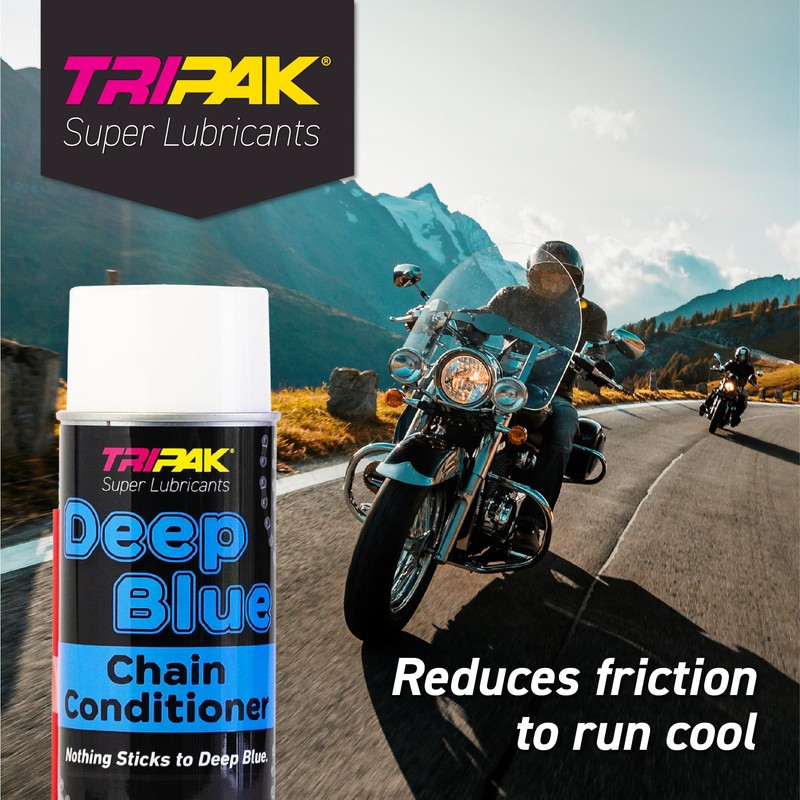 TRIPAK Deep Blue Chain Conditioner - Advanced Chain Care and