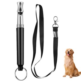 QEQSHQO Dog Whistle Against Barking Used for the Back Call Dog Whistle Against Barking Dog Whistle High Frequency Silent Adjustable Dog Whistle Against Barking with Lanyard