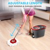 SIMPLI-MAGIC 79349 Spin Mop Cleaning System with 3 Microfiber Mop