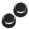 EIMSOAH Car Radio Knobs, 2 Pcs Rear Radio Volume Control