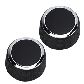 EIMSOAH Car Radio Knobs, 2 Pcs Rear Radio Volume Control Knob, 22912547 Replacement for Suburban 2007‑2013, Car Audio Volume Switch Control Button, for Car Accessories Replacement