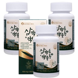 Iljin Healthcare Sambaekcho + Macmundong Tablets 60 Tablets / 일진헬스케어 삼백초+맥문동 정 60정 X 3개