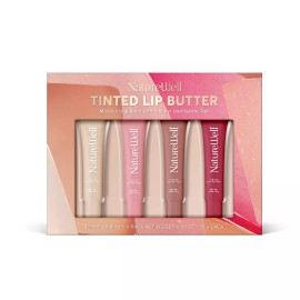 NATURE WELL Tinted Lip Butter Variety Pack, Shear & Subtle Tinted Moisturizing
