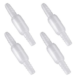 JAWUZ Pack of 4 Oxygen Hose Connectors, Rotating Hose Connectors, O2 Oxygen Hose Connector Prevent Twisting of the Hose, a