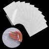 LXUEJIE Iron On Adhesive Sheets, 10 PCS Double Sided Easy-Iron