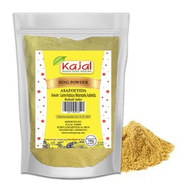 Kajal Asafoetida Powder (Hing), Indian Spice for Cooking Pure Indian Food, Best Hing Ever, 100% Natural and Pure