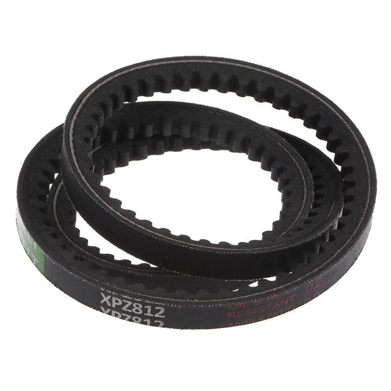 sourcing map XPZ-812 Cogged V-Belts 812mm Pitch Girth 10mm Width