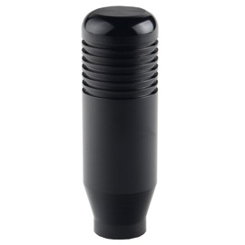 Dewhel JDM MT 5 6 Speed Aluminum Manual Short Throw Shift Gear Knob M10 x 1.5 Screw On For Honda Acura (Black)