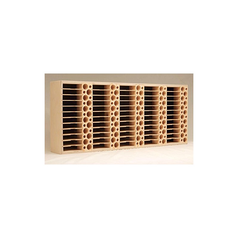 60 Ink Pad, Marker and Refill Bottle Holder, Wall Mount