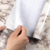 Decoroom 17.71"x196.8" Marble Contact Paper for Countertops Glossy Peel and