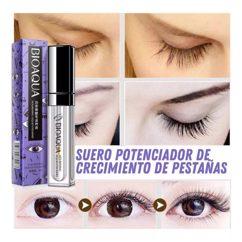 Universo en Linea 4pz Serum Alargador Fortalecedor Pestañas Bioaqua Mayoreo